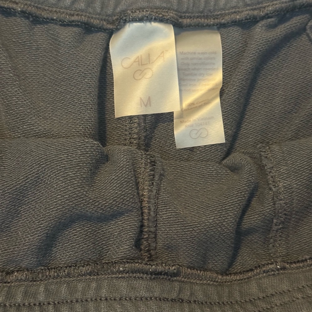 CALIA Women's Journey Wide Leg Crop Sweatpants size M - Picture 7 of 9